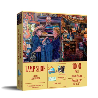 Puzzle Sunsout-44366 Magasin de Tissus