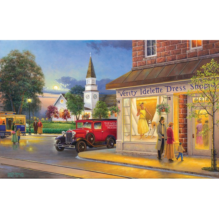 Puzzle Sunsout-44721 Boutique de Vêtements Verity