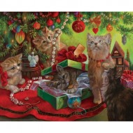 Puzzle  Sunsout-49070 Sandra Bergeron - Kissmass Play Toys