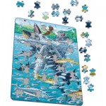  Larsen-FH47 Puzzle Cadre - Baleine à Bosses