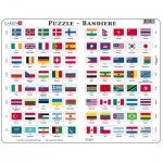  Larsen-L2-IT Puzzle Cadre - Bandiere