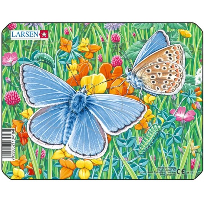 Larsen-M14-1 Puzzle Cadre - Papillon