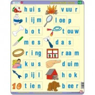  Larsen-SC13-NL Puzzle Cadre - Apprendre à lire le Néerlandais 3