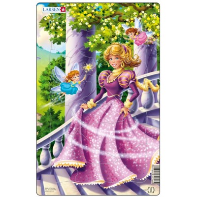 Larsen-U8-2 Puzzle Cadre - Princesse