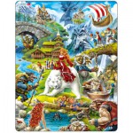  Larsen-US23 Puzzle Cadre - Contes de Fées