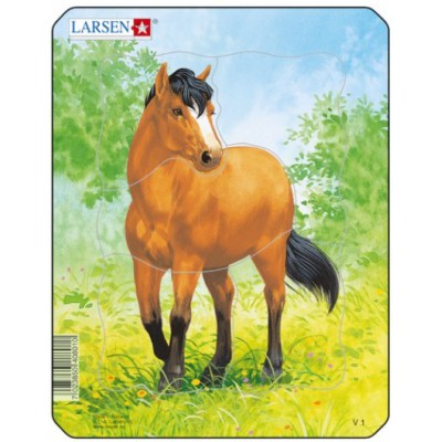 Larsen-V1-1 Puzzle Cadre - Cheval