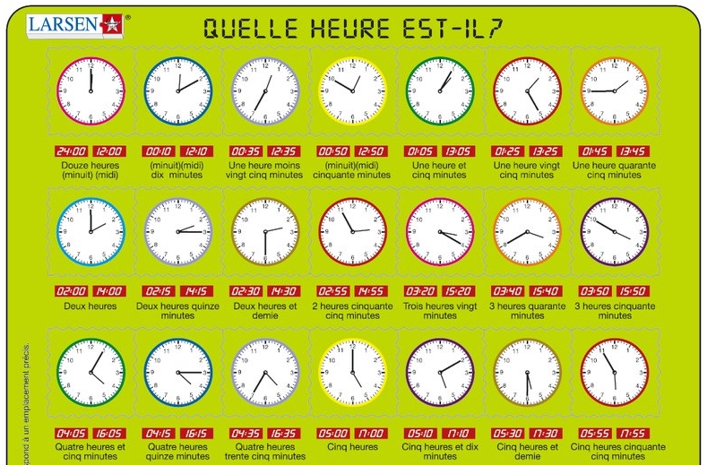 Что будет сегодня в 11 часов. Часы во французском языке. Часы по французскому языку. Время на французском языке часы. Обозначение времени во французском языке.