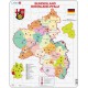 Puzzle Cadre - Bundesland : Rheinland-Pfalz (en Allemand)