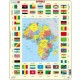 Puzzle Cadre - Carte de l'Afrique (en Hollandais)