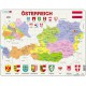 Puzzle Cadre - Carte de l'Autriche (en Autrichien)