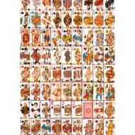 Puzzle  Piatnik-5437 Jeu de cartes