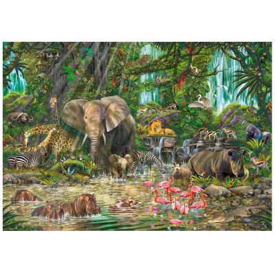 Wentworth-751906 Puzzle en Bois - African Experience