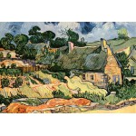 Puzzle  Grafika-F-30831 Vincent Van Gogh : Les chaumes de Cordeville, 1890