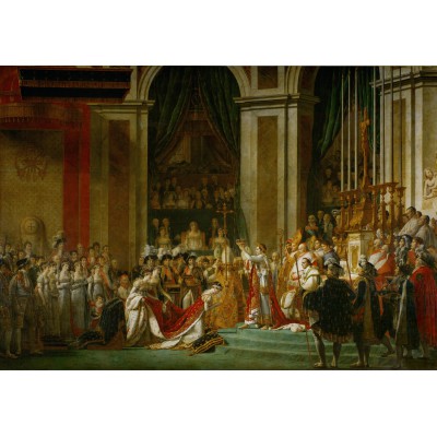 Puzzle Grafika-F-30922 Jacques-Louis David: Le Sacre de l'Empereur Napoléon 1er, 1805-1807