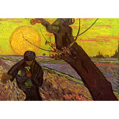 Puzzle Grafika-F-30931 Van Gogh Vincent : Le Semeur, 1888