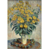 Puzzle  Grafika-F-31062 Claude Monet - Jérusalem Fleurs d'artichaut, 1880