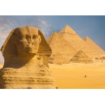 Puzzle  Grafika-F-31097 Sphinx et Pyramides de Gizeh