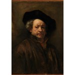 Puzzle  Grafika-F-31141 Rembrandt - Auto-Portrait, 1660