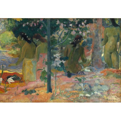 Puzzle Grafika-F-31180 Paul Gauguin : Les Baigneuses, 1897