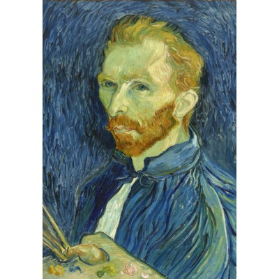 Puzzle Grafika-F-31206 Vincent Van Gogh : Autoportrait, 1889