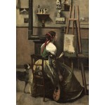 Puzzle  Grafika-F-31230 Jean-Baptiste-Camille Corot : Atelier de l'Artiste, 1868
