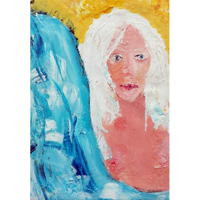 Puzzle  Grafika-F-31270 La Jeune Femme aux Cheveux Blancs