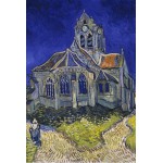 Puzzle  Grafika-F-31600 Vincent Van Gogh : L'église d'Auvers-sur-Oise, 1890