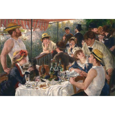 Puzzle Grafika-F-31693 Auguste Renoir : Le Déjeuner des Canotiers, 1881