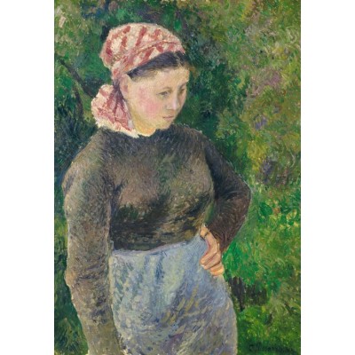 Puzzle Grafika-F-31786 Camille Pissarro : Paysanne, 1880