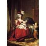 Puzzle  Grafika-F-31803 Louise-Élisabeth Vigee le Brun : Marie Antoinette et ses enfants, 1787