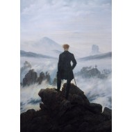 Puzzle  Grafika-F-31848 Caspar David Friedrich - Le voyageur au-dessus de la mer de nuages, 1818