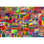 Puzzle  Grafika-F-31867 Collage - Couleurs