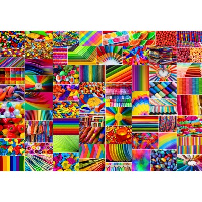 Puzzle Grafika-F-31867 Collage - Couleurs