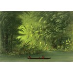 Puzzle  Grafika-F-31923 George Catlin : Entrée dans une lagune, rive de l'Amazonie, 1854-1869
