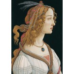 Puzzle  Grafika-F-31945 Sandro Botticelli: Portrait de Jeune Femme, 1494