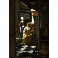 Puzzle  Grafika-F-32015 Vermeer Johannes : La lettre d'amour, 1669-1670