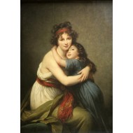 Puzzle  Grafika-F-32101 Elisabeth Vigée-Lebrun : Madame Vigée-Lebrun et sa fille, 1789