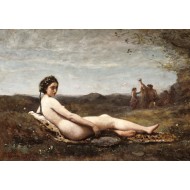 Puzzle  Grafika-F-32156 Jean-Baptiste-Camille Corot : Repose, 1860