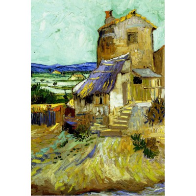 Puzzle Grafika-Kids-00043 Pièces XXL - Vincent Van Gogh : Le Vieux Moulin, 1888