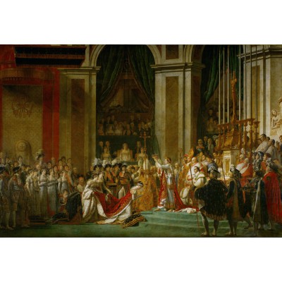 Puzzle Grafika-Kids-00378 Pièces XXL - Jacques-Louis David: Le Sacre de l'Empereur Napoléon 1er, 1805-1807