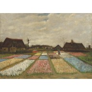 Puzzle  Grafika-Kids-01005 Pièces magnétiques - Vincent Van Gogh - Flower Beds in Holland, 1883