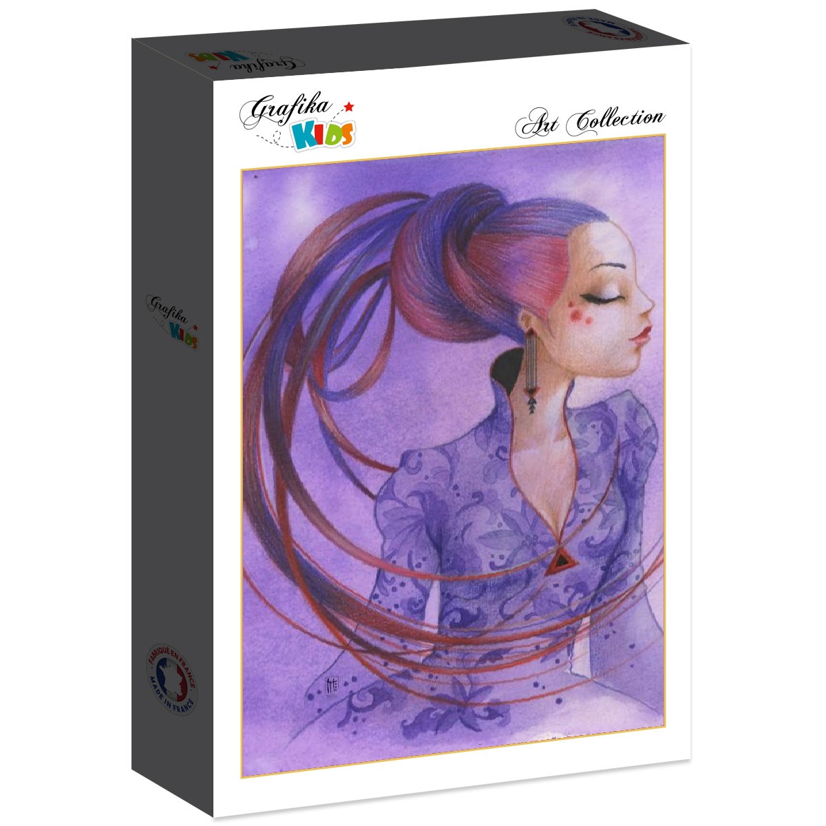 Misstigri : Violette - 24 Teile - GRAFIKA KIDS Puzzle acheter en ligne