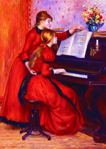 Puzzle Gold-Puzzle-60232 Renoir Auguste : Jeunes Filles au Piano