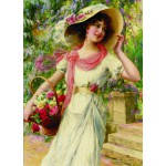Puzzle  Gold-Puzzle-60447 Emile Vernon : Jardin en Fleur