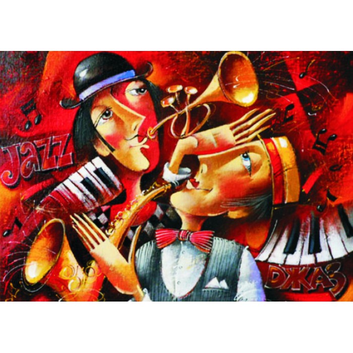 Puzzle Gold-Puzzle-60546 Jazz en Duo