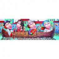 Puzzle  Gold-Puzzle-61147 A travers Venise