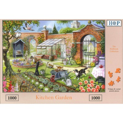 Puzzle The-House-of-Puzzles-1516 Kitchen Garden