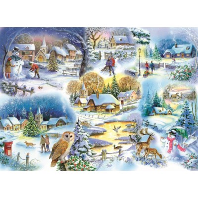 Puzzle The-House-of-Puzzles-1745 Let It Snow