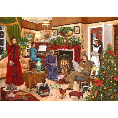 Puzzle The-House-of-Puzzles-4166 Christmas Collectors Edition No.12 - Christmas Past