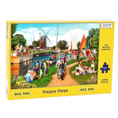 Puzzle The-House-of-Puzzles-4524 Pièces XXL - Happy Days